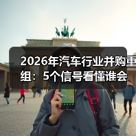 2026年汽车行业并购重组:5个信号看懂谁会被买、谁能翻盘(图2) 2026年汽车行业并购重组:5个信号看懂谁会被买、谁能翻盘(图2)