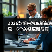2026款蔚来汽车新车消息:6个关键更新与真实购车避坑清单(图2) 2026款蔚来汽车新车消息:6个关键更新与真实购车避坑清单(图2)