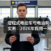 增程式电动车亏电油耗实测:2026年我用一箱油跑出的真相(图4) 增程式电动车亏电油耗实测:2026年我用一箱油跑出的真相(图4)