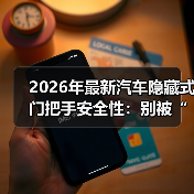 2026年最新汽车隐藏式门把手安全性:别被“高级感”骗了(图3) 2026年最新汽车隐藏式门把手安全性:别被“高级感”骗了(图3)