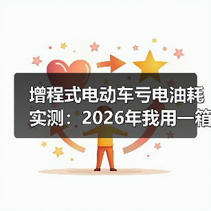 增程式电动车亏电油耗实测:2026年我用一箱油跑出来的真相(图2) 增程式电动车亏电油耗实测:2026年我用一箱油跑出来的真相(图2)