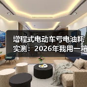 增程式电动车亏电油耗实测：2026年我用一箱油跑出来的真相