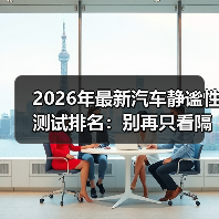2026年最新汽车静谧性测试排名：别再只看隔音棉，真相在细节里（图2）