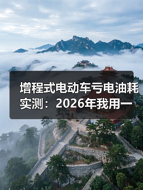 增程式电动车亏电油耗实测:2026年我用一箱油跑出来的真相(图4) 增程式电动车亏电油耗实测:2026年我用一箱油跑出来的真相(图4)
