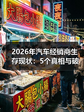 2026年汽车经销商生存现状：5个真相与破局路线图（图3）