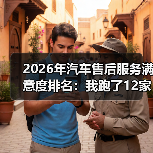 2026年汽车售后服务满意度排名：我跑了12家店后发现的真相与避坑清单（图2）