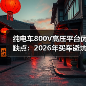 纯电车800V高压平台优缺点:2026年买车避坑清单与真实续航账本(图4) 纯电车800V高压平台优缺点:2026年买车避坑清单与真实续航账本(图4)