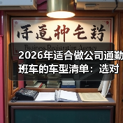 2026年适合做公司通勤班车的车型清单:选对车,迟到率能降87%(图2) 2026年适合做公司通勤班车的车型清单:选对车,迟到率能降87%(图2)
