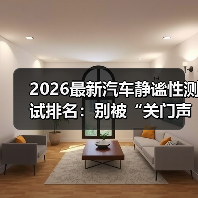 2026最新汽车静谧性测试排名:别被“关门声”骗了,真安静看这份榜单(图3) 2026最新汽车静谧性测试排名:别被“关门声”骗了,真安静看这份榜单(图3)