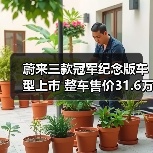 蔚来三款冠军纪念版车型上市 整车售价31.6万元