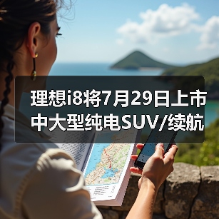 理想i8将7月29日上市 中大型纯电SUV/续航最高72(图3) 理想i8将7月29日上市 中大型纯电SUV/续航最高72(图3)