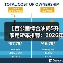 【百公里综合油耗5升家用轿车推荐：2026年省油车型终极指南】