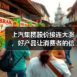 上汽集团股价接连大涨，好产品让消费者的信心与日俱增