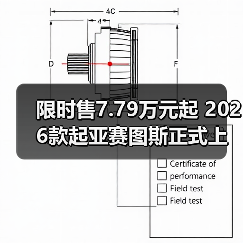 限时售7.79万元起 2026款起亚赛图斯正式上市