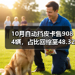 10月自动挡皮卡售9084辆，占比回缩至48.32%