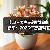 【L2+级高速领航辅助轿车：2026年智能驾驶新体验全面解析】