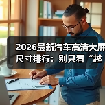2026最新汽车高清大屏尺寸排行：别只看“越大越爽”，你可能买错了