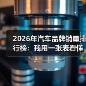 2026年汽车品牌销量排行榜:我用一张表看懂谁在爆发、谁在掉队(图2) 2026年汽车品牌销量排行榜:我用一张表看懂谁在爆发、谁在掉队(图2)