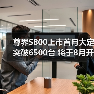 尊界S800上市首月大定突破6500台 将于8月开始批
