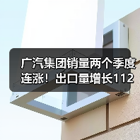 广汽集团销量两个季度连涨！出口量增长112%