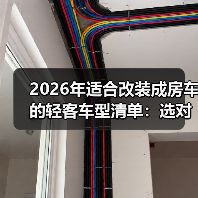 2026年适合改装成房车的轻客车型清单：选对车壳，少返工87%（图3）