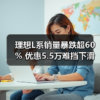 理想L系销量暴跌超60% 优惠5.5万难挡下滑趋势