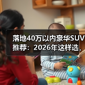 落地40万以内豪华SUV推荐：2026年这样选，舒服又不吃亏（图4）