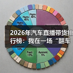 2026年汽车直播带货排行榜：我在一场“翻车直播”里看懂赢家逻辑