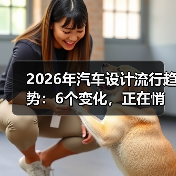 2026年汽车设计流行趋势:6个变化,正在悄悄重塑你的下一辆车(图4) 2026年汽车设计流行趋势:6个变化,正在悄悄重塑你的下一辆车(图4)