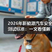 2026年新能源汽车安全测试标准:一文看懂新规下的真安全(图2) 2026年新能源汽车安全测试标准:一文看懂新规下的真安全(图2)