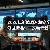 2026年新能源汽车安全测试标准:一文看懂新规下的真安全(图1) 2026年新能源汽车安全测试标准:一文看懂新规下的真安全(图1)