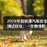 2026年新能源汽车安全测试标准:一文看懂新规下的真安全(图3) 2026年新能源汽车安全测试标准:一文看懂新规下的真安全(图3)