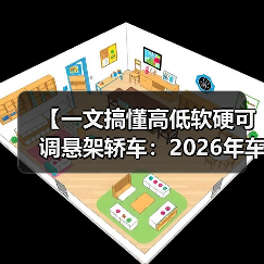 【一文搞懂高低软硬可调悬架轿车:2026年车主必看的15项核心配置指南】(图2) 【一文搞懂高低软硬可调悬架轿车:2026年车主必看的15项核心配置指南】(图2)