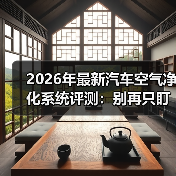 2026年最新汽车空气净化系统评测:别再只盯PM2.5了(图4) 2026年最新汽车空气净化系统评测:别再只盯PM2.5了(图4)