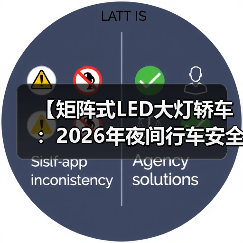 【矩阵式LED大灯轿车：2026年夜间行车安全新标准】（图4）