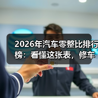 2026年汽车零整比排行榜:看懂这张表,修车不再“心在滴血”(图1) 2026年汽车零整比排行榜:看懂这张表,修车不再“心在滴血”(图1)