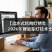 【流水式转向灯轿车：2026年智能车灯技术全面解析】（图3）