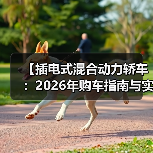 【插电式混合动力轿车：2026年购车指南与实战攻略】（图1）