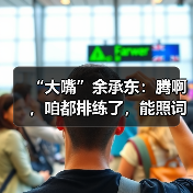 “大嘴”余承东：腾啊，咱都排练了，能照词儿说么？