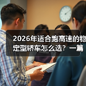 2026年适合跑高速的稳定型轿车怎么选？一篇讲透底盘、风噪与安全（图4）