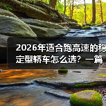 2026年适合跑高速的稳定型轿车怎么选？一篇讲透底盘、风噪与安全（图3）