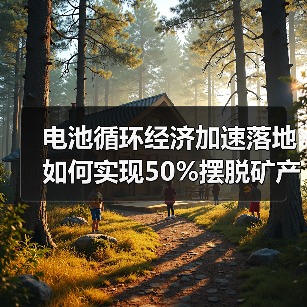 电池循环经济加速落地 如何实现50%摆脱矿产依赖？（图1）