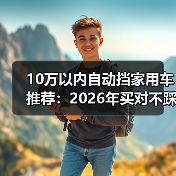 10万以内自动挡家用车推荐:2026年买对不踩坑的6个狠招与车型清单(图3) 10万以内自动挡家用车推荐:2026年买对不踩坑的6个狠招与车型清单(图3)