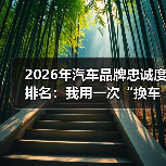 2026年汽车品牌忠诚度排名:我用一次“换车失败”看懂谁更值得长期买单(图3) 2026年汽车品牌忠诚度排名:我用一次“换车失败”看懂谁更值得长期买单(图3)