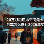 20万以内后排空间最大的车怎么选?2026年实测思路与热门车型对比(图3) 20万以内后排空间最大的车怎么选?2026年实测思路与热门车型对比(图3)