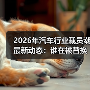 2026年汽车行业裁员潮最新动态：谁在被替换，谁在逆势加薪？（图4）