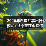 2026年汽车共享出行新模式：5个正在重写你通勤体验的变化（图1）
