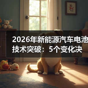2026年新能源汽车电池技术突破：5个变化决定续航与安全（图3）