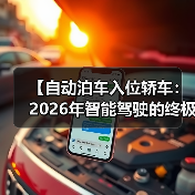 【自动泊车入位轿车:2026年智能驾驶的终极解决方案,一文解锁停车革命的秘密】(图2) 【自动泊车入位轿车:2026年智能驾驶的终极解决方案,一文解锁停车革命的秘密】(图2)