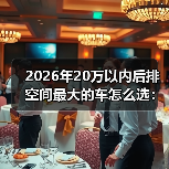 2026年20万以内后排空间最大的车怎么选：实测数据+避坑清单（图1）
